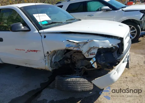 1998 Dodge Dakota Slt/Sport from USA, damaged, VIN 1B7FL26X2WS753317